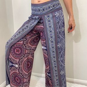 Boho-clothing-style statement pants